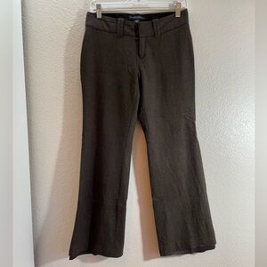 Banana Republic Jackson Fit Mid Rise Wool Pants Size 2P